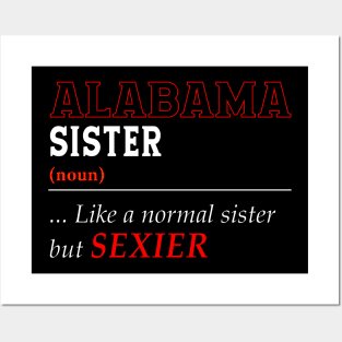 Alabama Normal Sister Posters and Art